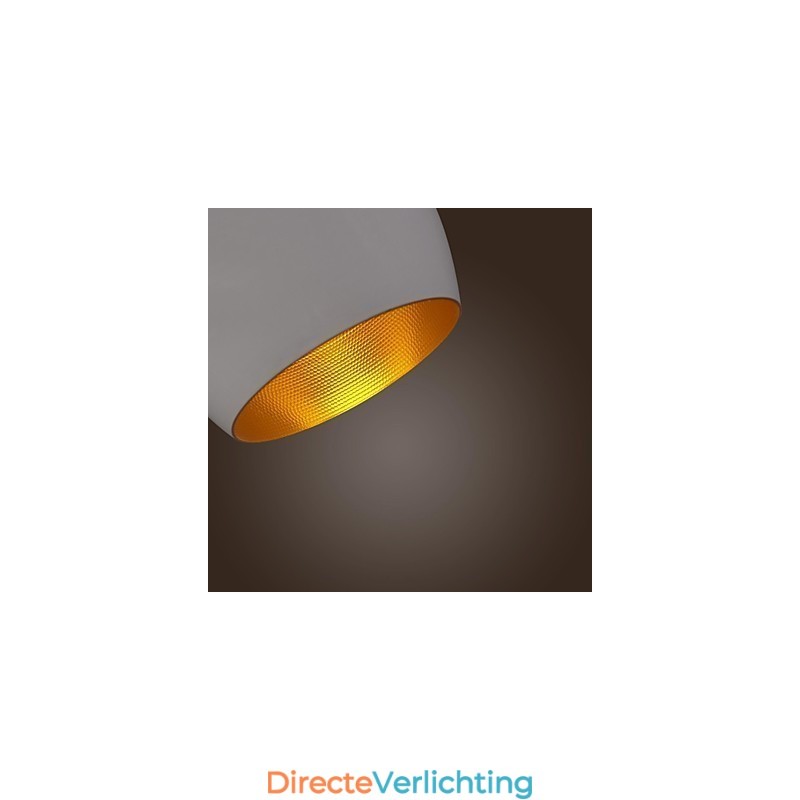 Moderne, eigentijdse retro landelijke schilderij metalen hanglamp