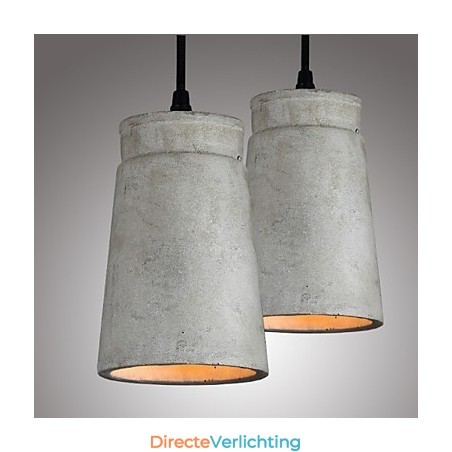 De Scandinavische minimalistische retro hanglamp van cement en vintage lampverlichtingsarmatuur De Scandinavische minimalistische retro hanglamp van cement en vintage lampverlichtingsarmatuur