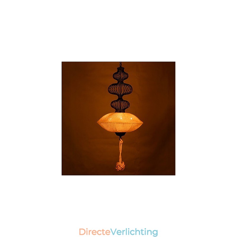 Nordic Retro Industriële Hennep Creatieve Vogelkooi Lampen