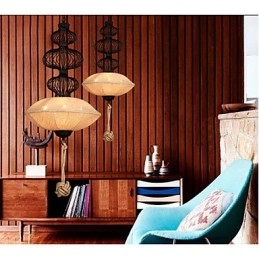 Nordic Retro Industriële Hennep Creatieve Vogelkooi Lampen