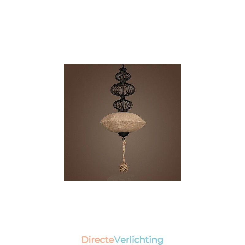 Nordic Retro Industriële Hennep Creatieve Vogelkooi Lampen