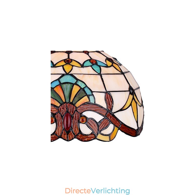 1 Meter Europese Pastorale Lamp Creatieve Kunst Glas Kleine Hanglamp