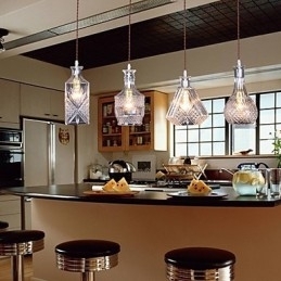 40W*4 Moderne, eigentijdse, traditionele, klassieke, vintage eiland metalen hanglamp