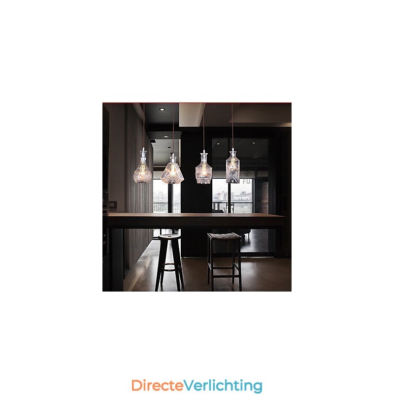 40W*4 Moderne, eigentijdse, traditionele, klassieke, vintage eiland metalen hanglamp