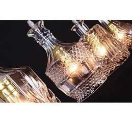 40W*4 Moderne, eigentijdse, traditionele, klassieke, vintage eiland metalen hanglamp