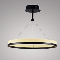 Moderne hangende witte ronde 4-hanglamp