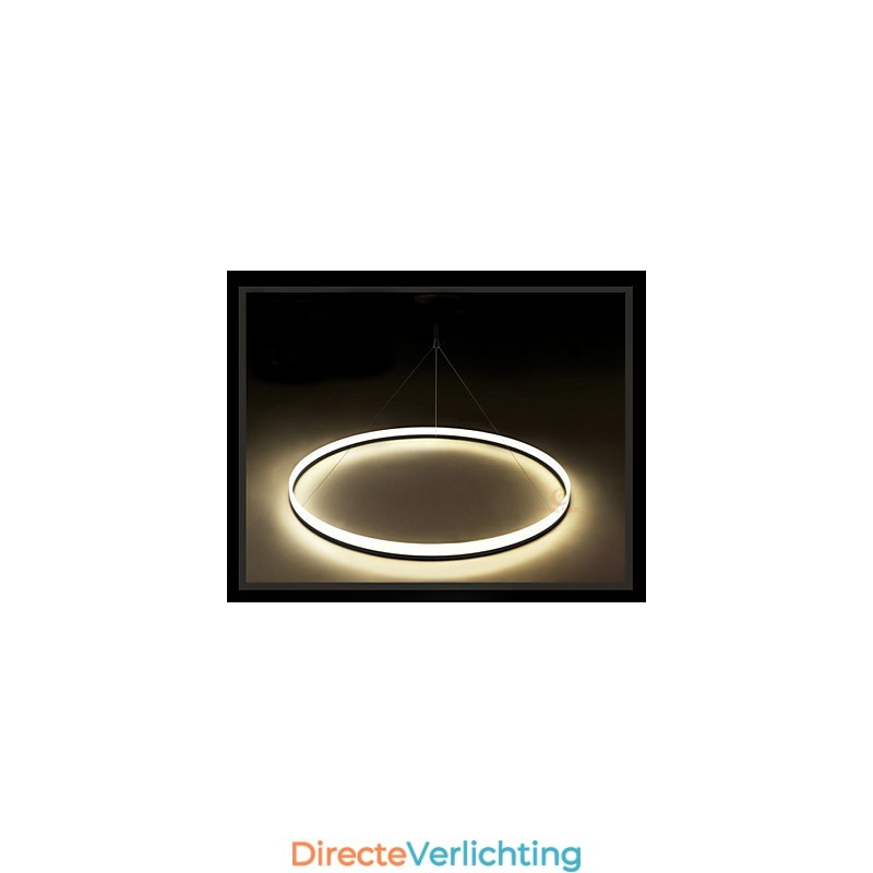 Moderne hangende witte ronde 4-hanglamp