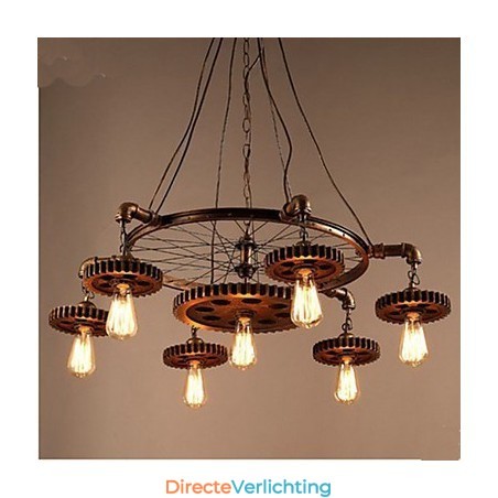 Creatieve uitrusting van retro-woonmeubels, ijzeren kroonluchter Creatieve uitrusting van retro-woonmeubels, ijzeren kroonluchter