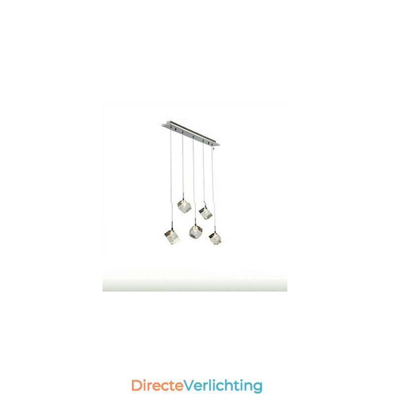 Mode Kristallen Lamp Vijf Hoofd Kristallen Hanglamp
