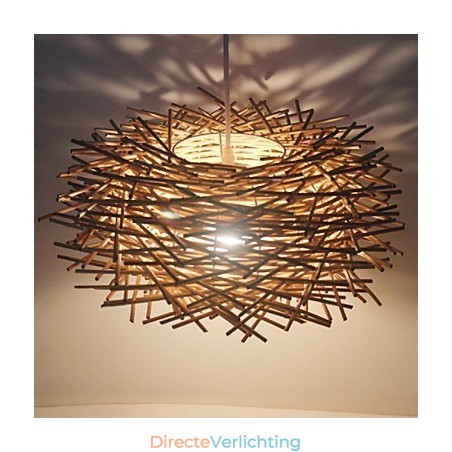 Moderne landelijke Cany Art geweven rotan enkele kop hanglamp Moderne landelijke Cany Art geweven rotan enkele kop hanglamp