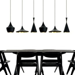 Mini Stijl Schilderij Metalen Hanglamp