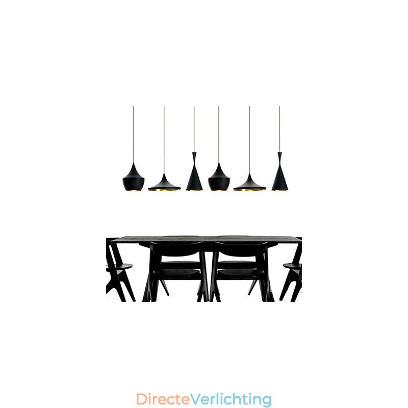 Mini Stijl Schilderij Metalen Hanglamp