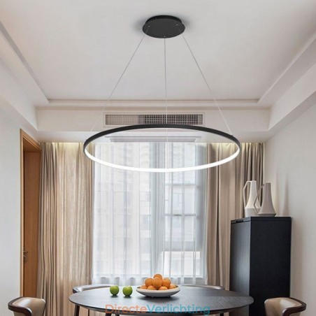 Dimbare hanglamp met een diameter van 80 cm, modern design Dimbare hanglamp met een diameter van 80 cm, modern design
