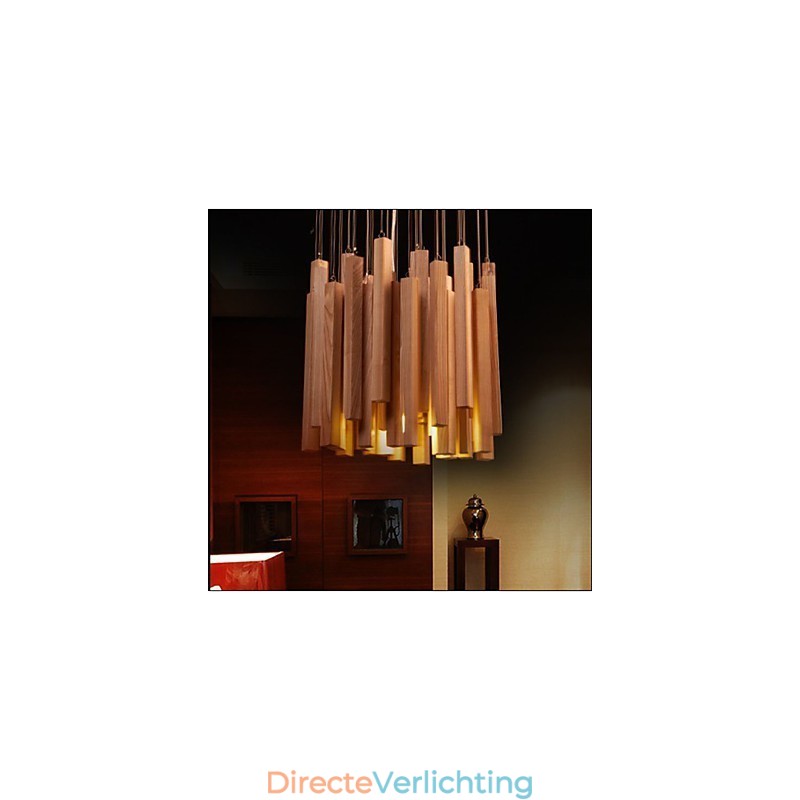 Hotel Engineering Wood Art Line kroonluchter