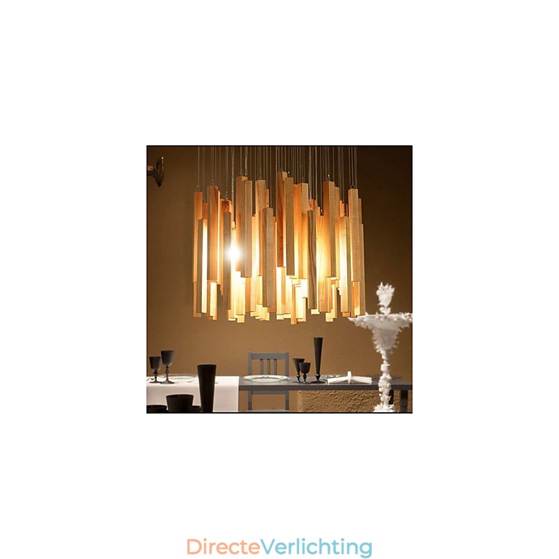 Hotel Engineering Wood Art Line kroonluchter
