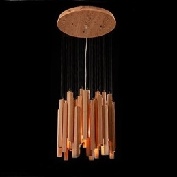 Hotel Engineering Wood Art Line kroonluchter