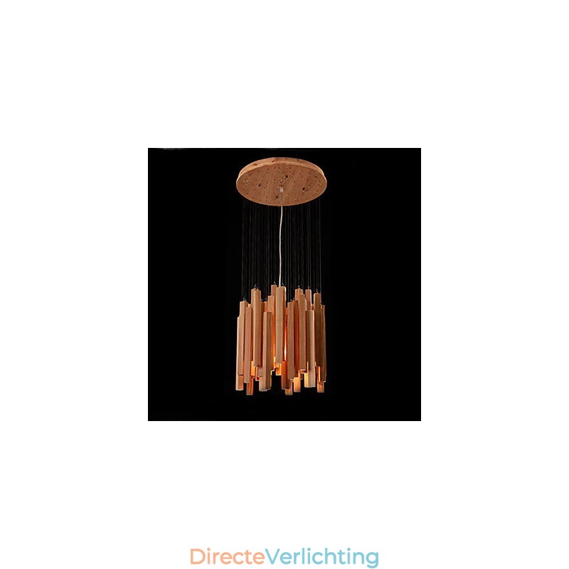Hotel Engineering Wood Art Line kroonluchter