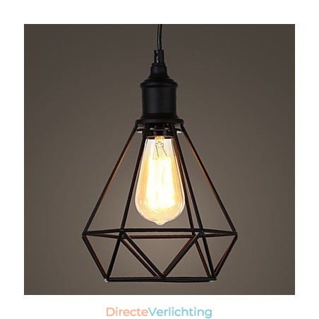 Amerikaanse kleine stalen vogelkooi hanglamp vintage retro doe-het-zelf hanglamp industriële verlichtingsarmatuur voor woningdecoratie Amerikaanse kleine stalen vogelkooi hanglamp vintage retro doe-het-zelf hanglamp industriële verlichtingsarmatuur voor woningdecoratie