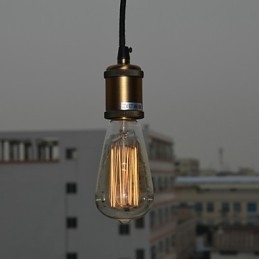Traditionele klassieke vintage mini-stijl gegalvaniseerde hanglamp