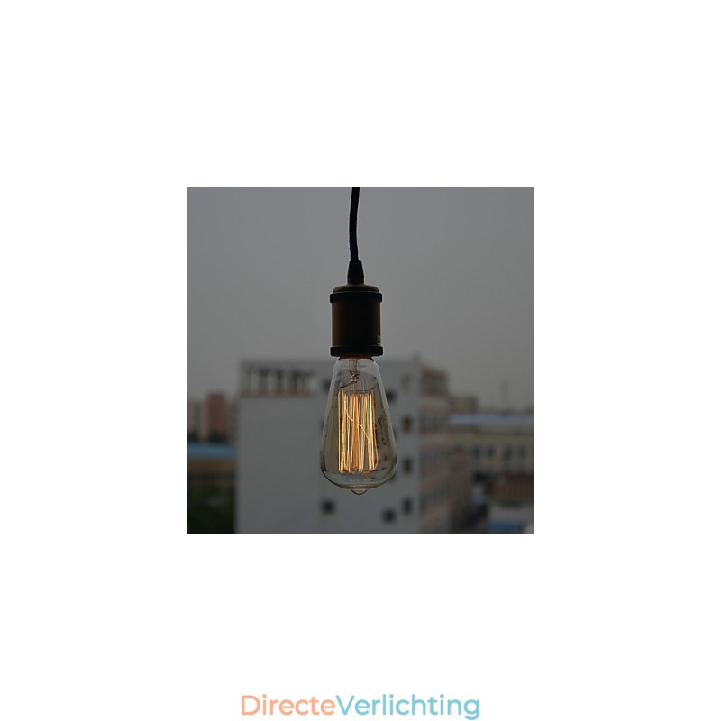 Traditionele klassieke vintage mini-stijl gegalvaniseerde hanglamp