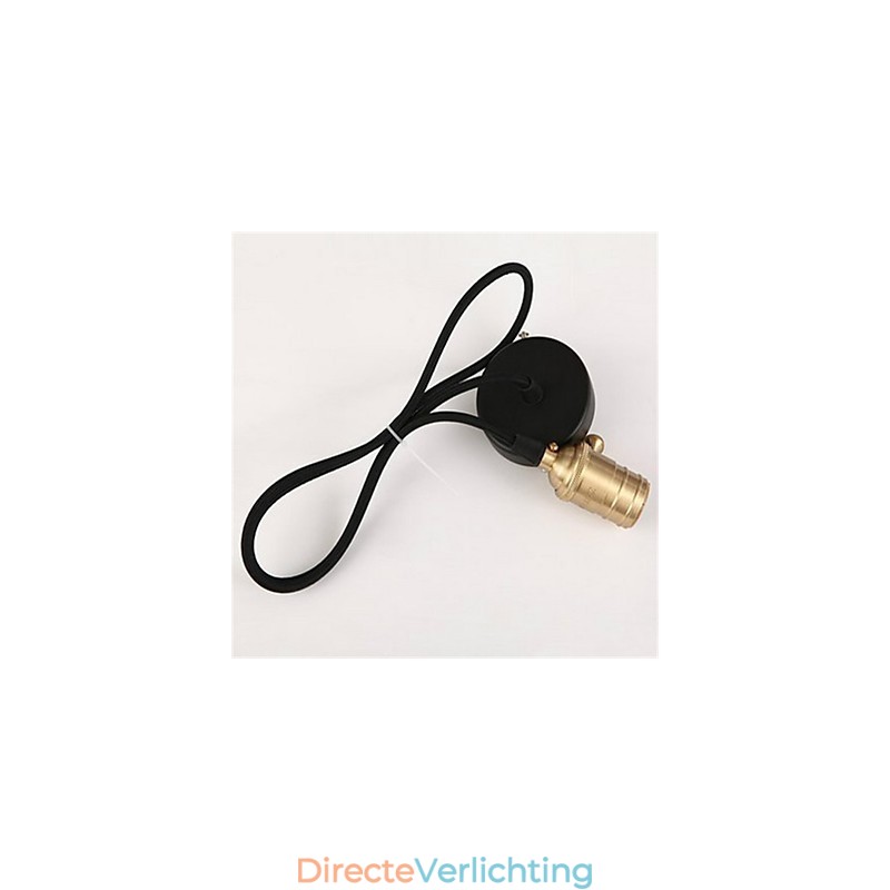 Amerikaanse Retro Minimalistische Enkele Koperen Kroonluchterlamp