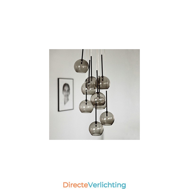 Hanglamp van metaal in landelijke mini-stijl