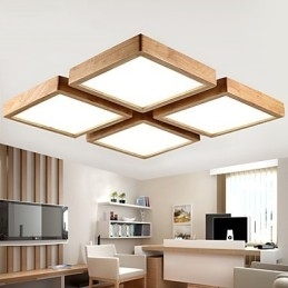 Moderne eigentijdse landelijke mini-stijl andere houten bamboe hanglamp