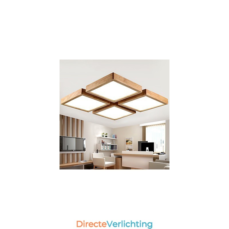 Moderne eigentijdse landelijke mini-stijl andere houten bamboe hanglamp
