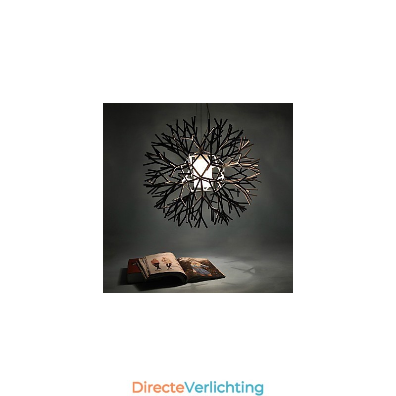 Moderne, eigentijdse metalen hanglamp