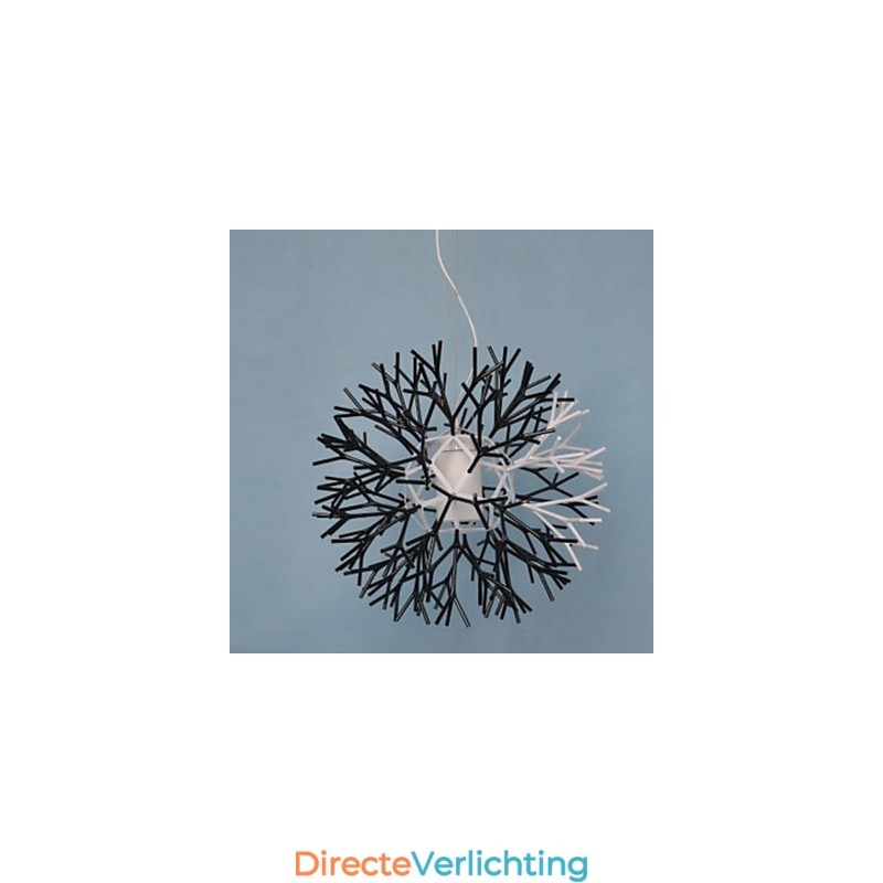 Moderne, eigentijdse metalen hanglamp