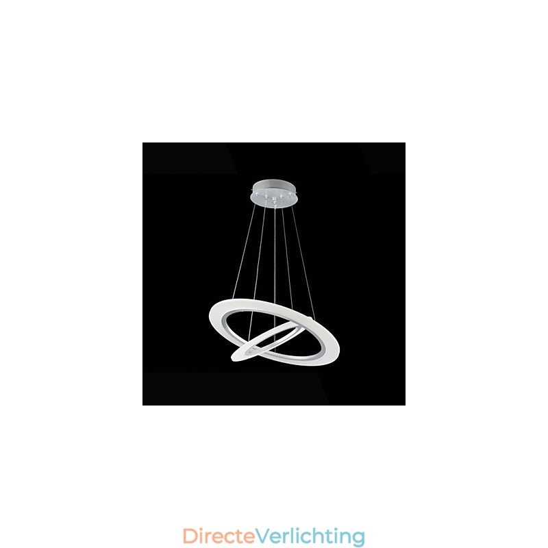 Moderne hanglamp plafond hangende kroonluchter lamp armaturen met 2 ringen