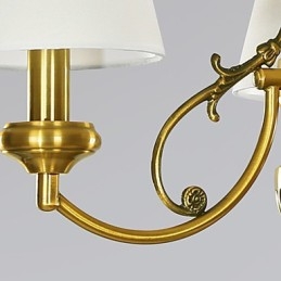 Puur witte moderne, eigentijdse decoratieve design hanglampfamilie