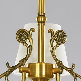 Puur witte moderne, eigentijdse decoratieve design hanglampfamilie