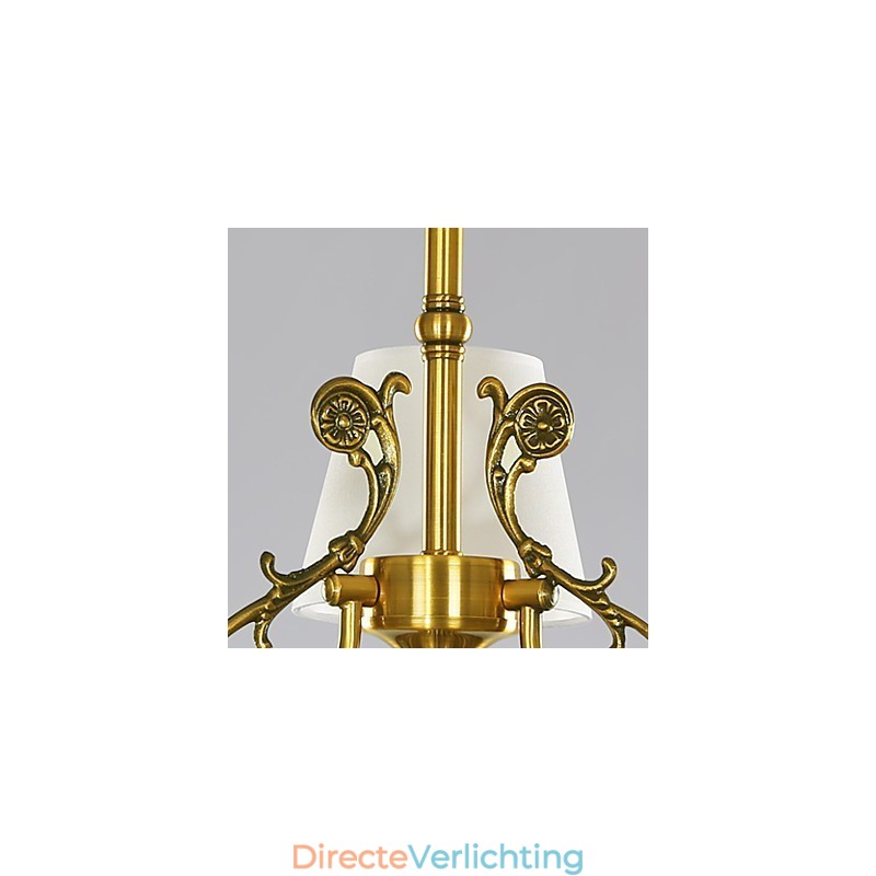Puur witte moderne, eigentijdse decoratieve design hanglampfamilie