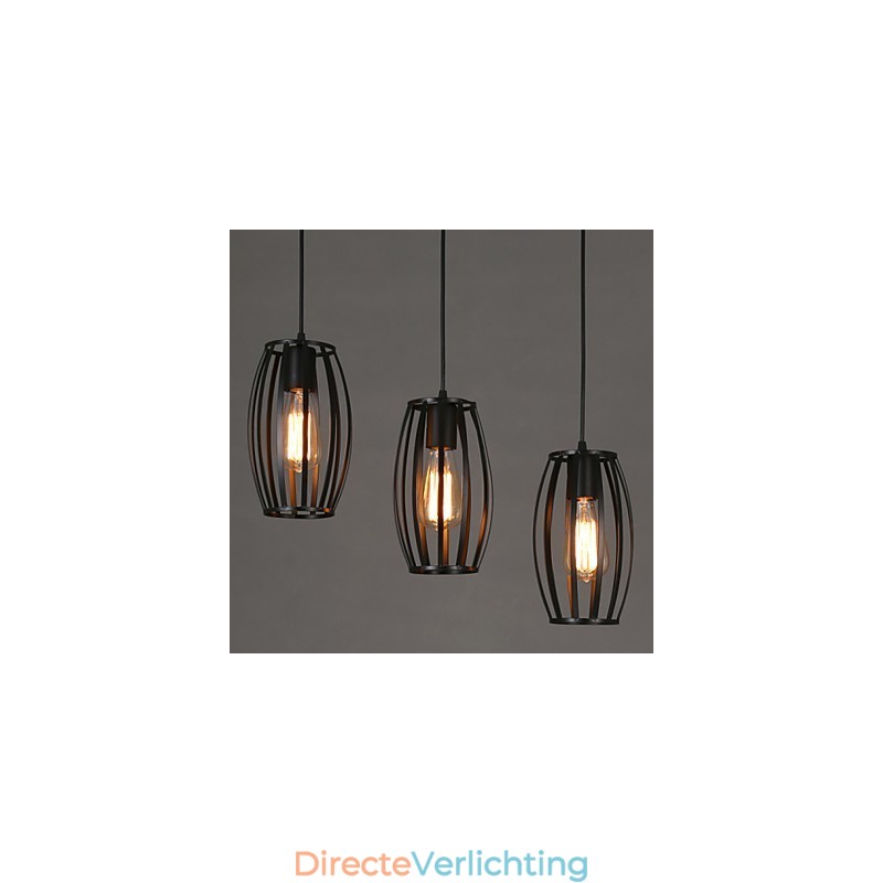 Creatieve Loft Herstelt Oude Manieren Enkelvoudige Kop Smeedijzeren Kroonluchter Lamp