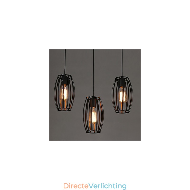 Creatieve Loft Herstelt Oude Manieren Enkelvoudige Kop Smeedijzeren Kroonluchter Lamp