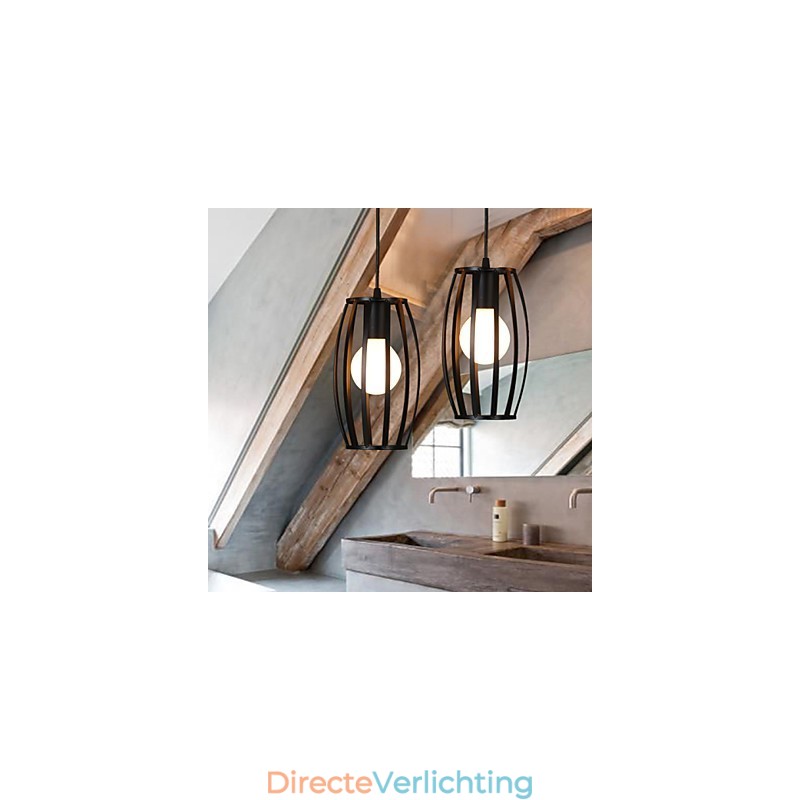Creatieve Loft Herstelt Oude Manieren Enkelvoudige Kop Smeedijzeren Kroonluchter Lamp