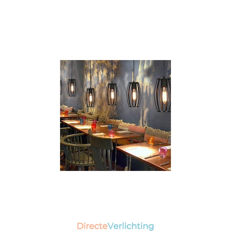 Creatieve Loft Herstelt Oude Manieren Enkelvoudige Kop Smeedijzeren Kroonluchter Lamp