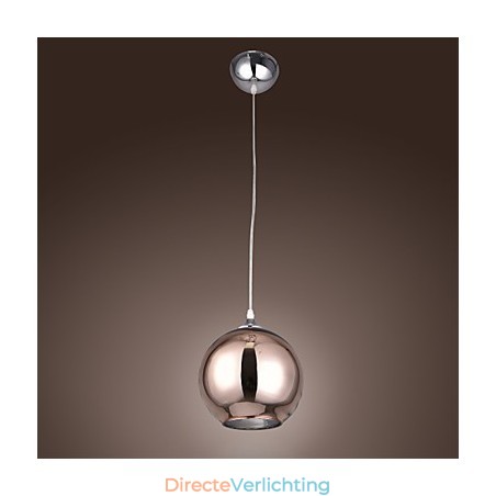 60 Moderne, eigentijdse Globe-gegalvaniseerde metalen hanglamp 60 Moderne, eigentijdse Globe-gegalvaniseerde metalen hanglamp