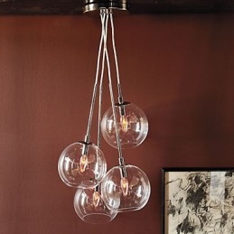 Traditionele klassieke mini-stijl schilderij hanglamp