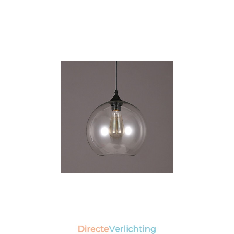 Creatieve Noordse gecontracteerde landelijke glazen bol enkele kop hanglamp