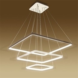 Moderne design hanglamp met drie ringen
