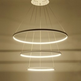 Moderne design hanglamp met drie ringen