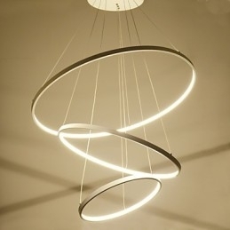 Moderne design hanglamp met drie ringen