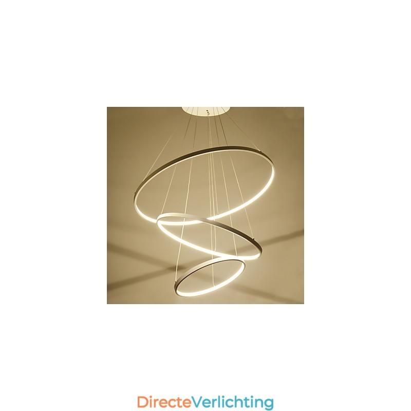 Moderne design hanglamp met drie ringen