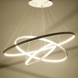 Moderne design hanglamp met drie ringen