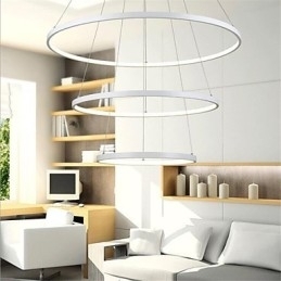 Moderne design hanglamp met drie ringen
