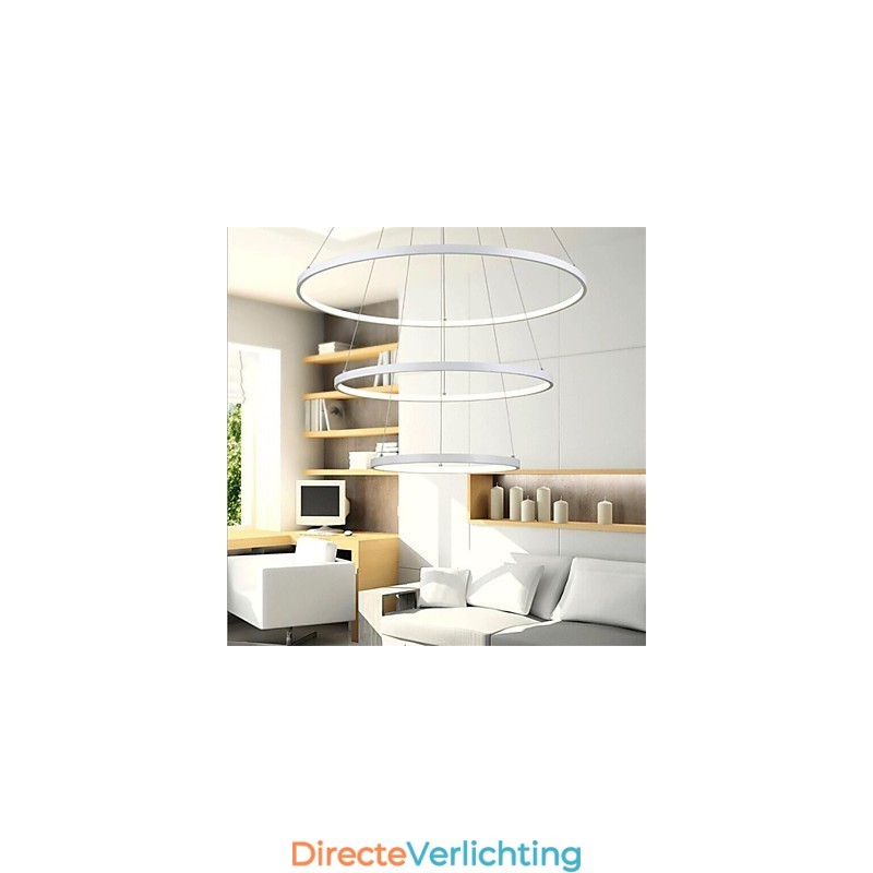 Moderne design hanglamp met drie ringen