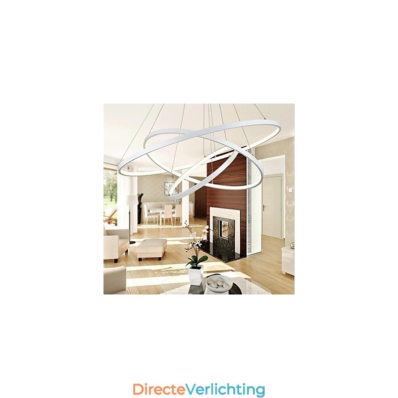 Moderne design hanglamp met drie ringen