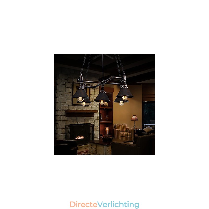 Retro Klassieke Metalen Plafondlampen Eenvoudige Hanglampen Café Hanglamp